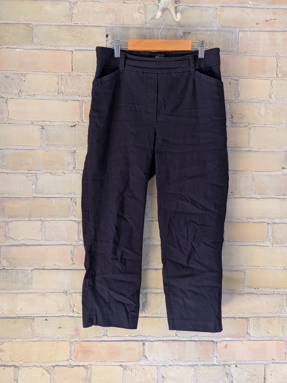 2 For $40 RW&CO. Navy Dress Capris
